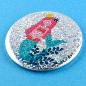 Magnet paillettes Sirène