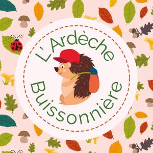 Hérisson réalisé pour l'office de tourisme Ardèche Buissonnière