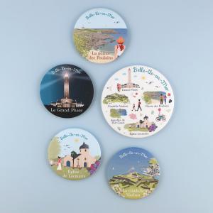 Réalisation pour l'office de tourisme de Belle-Ile, magnets