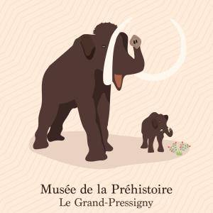 Illustration pour le Musée de la Préhistoire - Le Grand-Pressigny