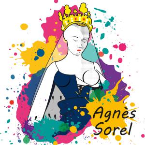 Illustration POP pour la Cité Royale de Loches