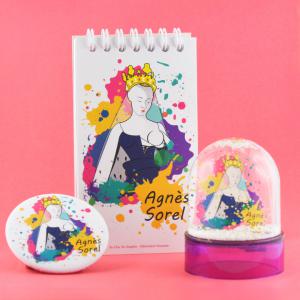 Collection POP Agnès Sorel pour la Cité Royale de Loches