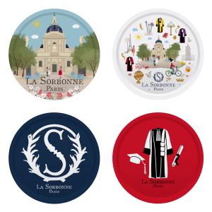 Mini plateau / vide poche souvenirs Ø11.5 cm