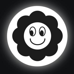 Stickers rétroréfléchissant repositionnable pour vélo, casque, cartable, sac à dos...